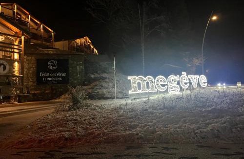 Megeve Apartment | Megeve Praz sur Arly Apparthotel eclat des veriaz Studio vue sur jardin