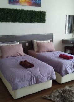 Malacca City Apartment | Melaka B Lagoon Irfan Luxury Room
