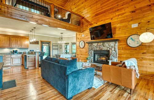 Young Harris Cabin | Meribel - Hot tub - Fire pit - Amazing View