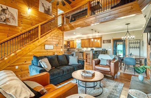 Young Harris Cabin | Meribel - Hot tub - Fire pit - Amazing View
