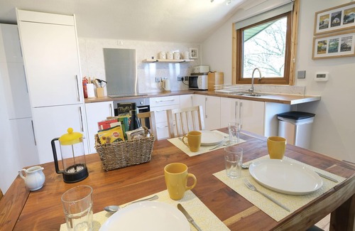 Llanrhidian Higher Cabin | Merlins Cabin - 2 Bed - Blaen Cedi Farm