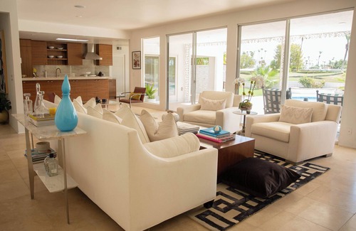 Indian Canyon House | Meticulously styled Palm Springs midcentury gem nestled in Indian Canyons.
