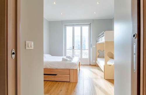Parella Apartment | Metro Line, AC, gruppi, CASA WHITE METRO