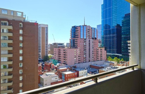 Chinatown Apartment | Metropolis Queen Studio with Indoor Pool Balcony