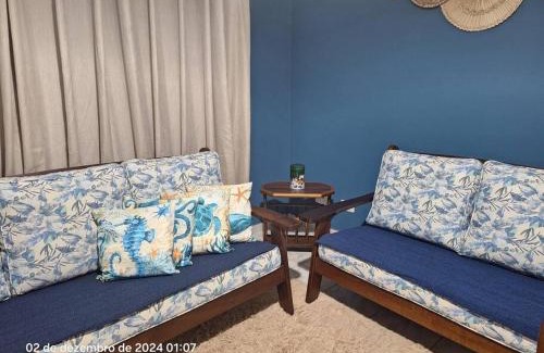 Gonzaga Apartment | Meu Cantinho Azul na Praia