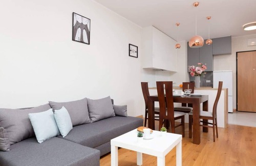 Praga Poludnie Apartment | Międzyborska 10B | Bright Apartment | Balcony