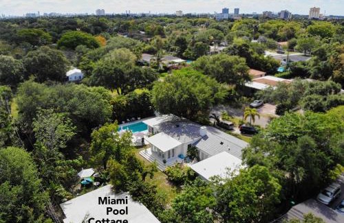 El Portal House | Miami Pool Cottage, tropical garden paradise