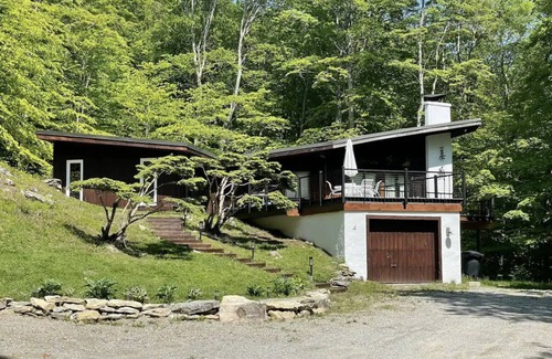 Stratton Mountain Ski Chalet | Mid-Century Arty Chalet - 2 Min to Stratton Slopes