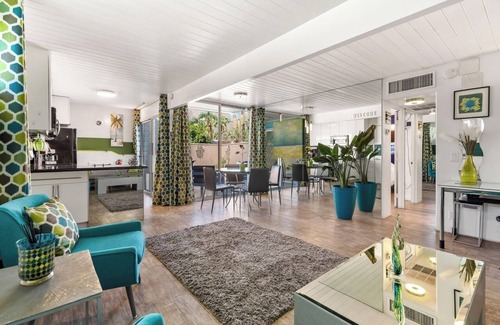 Twin Palms Condo | Mid-Century Condo, Ocotillo Lodge, Walk to restaurants, shops