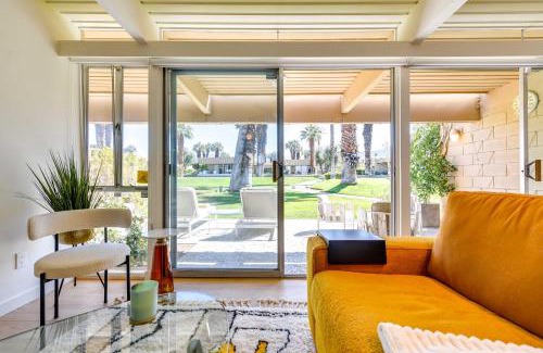 Palm Desert Apartment | Mid-Century El Paseo Condo in Iconic Sandpiper!