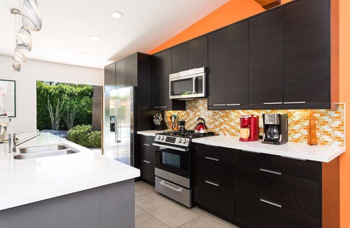 Sunmor House | Mid-Century Modern Pool Home By Meiselman! Cozy and Vibrant!