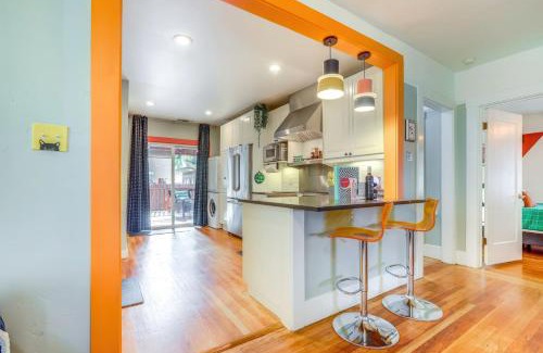 New Era Park House | Midtown Oasis w BBQ Deck Games and Artistic Vibes
