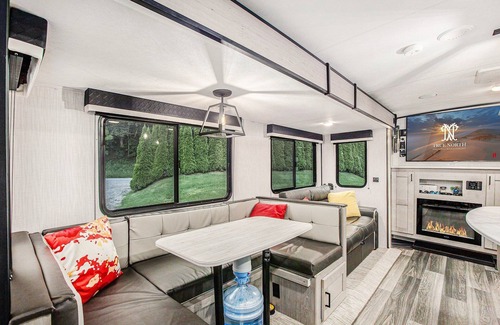 Traverse City House | Million Dollar Views: Bayshore Beach House w/Opt. RV Pads, Beach Firepit & More