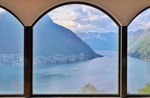 Riva Villa | Mind-Boggling Villa With Best Views Of Lake In Faggeto Lario