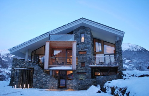 Villaroger Ski Chalet | Mineral Lodge, an architectural jewel at the heart of the french alps