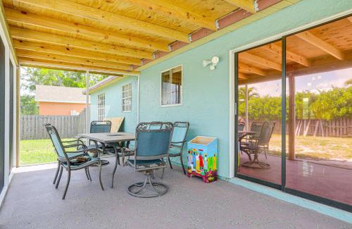Fort Pierce House | Mins to the Coast Port St Lucie Home with Lanai!
