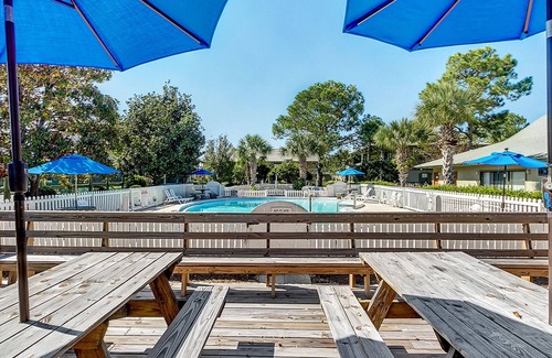 Seagrove Beach Condo | Minutes to the Beach @ Beachwood Villas 4C in Seagrove - 2 Pools, 1st Floor