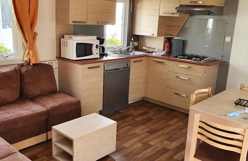 Fontes House | Mobil-home 4-6personnes Avec Terrasse et Piscine Chauffée