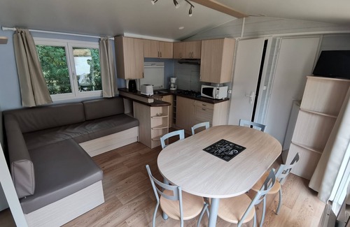 Angles House | Mobil Home au Clos Cottet