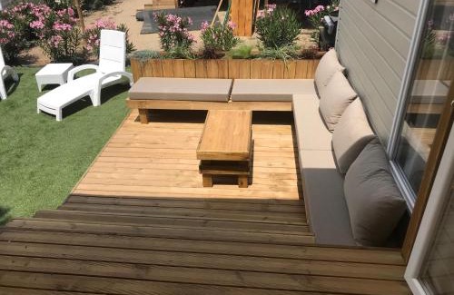 Canet-Plage House | MOBIL HOME camping le Mar Estang bord de plage