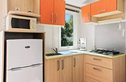 Saint-Yvi House | Mobil-home | Classic XL | 3 Ch. | 6 pers. | Raised terrace | TV