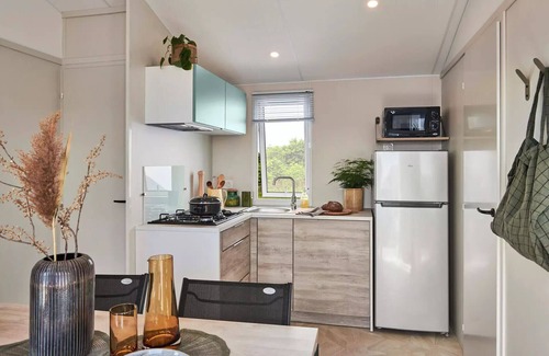 Sadirac House | Mobil-Home Modulo 3 Zimmer 4/6 Personen Klimaanlage + TV