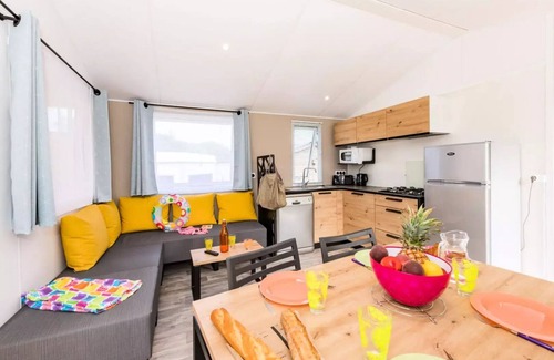 Asserac House | Mobil-home Premium Sea View 3 Rooms 4 People + TV