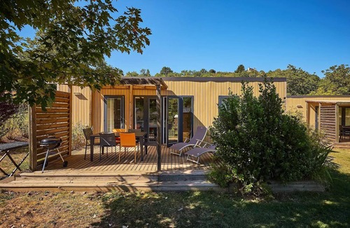 Domme House | Mobil-home Terrasse Lounge