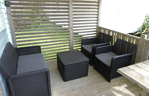 Saint-Jacques House | Mobile home 4 rooms 6 people direct access beach