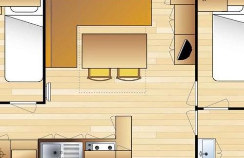 Sournia Other | Mobile-home cosy à Sournia pour 6 pers. avec terrasse - API-1-52-631