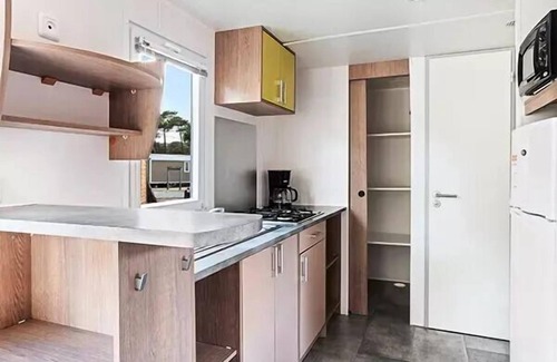 Proissans House | Mobile home Einfache Terrasse