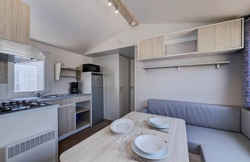 Proissans House | Mobile home Einfache Terrasse