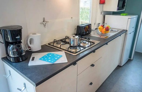 Zelsheim House | Mobile home Einfache Terrasse