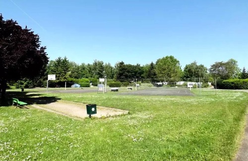 Zelsheim House | Mobile home Einfache Terrasse