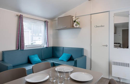 Saint-Jean-de-Monts RV Rental | Mobile Home with 2 Bedrooms, Shared Pool and Private Terrace