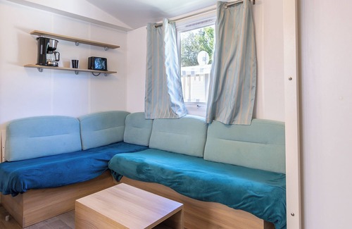 Saint-Jean-de-Monts RV Rental | Mobile Home 'Mobil Home Camping Siblu' with Shared Pool and Private Terrace