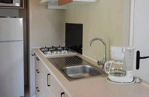 Pourcharesses House | Mobile home in a campsite in Lozère on the shores of Lake Villefort