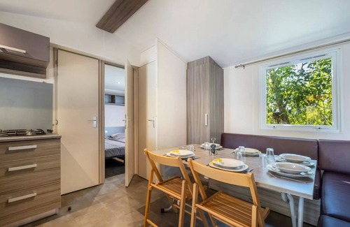 Saint-Michel-en-l'Herm House | Mobilheim PREMIUM 3 Schlafzimmer 30 bis 31 m2 6 Personen