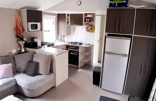 Onzain House | Mobilhome INTUITION pond view, 4 *, near Beauval Zoo and Loire castles