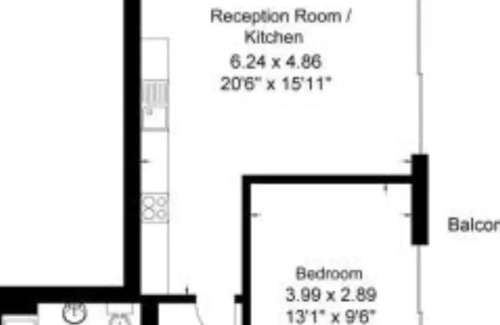 Earlsfield Apartment | Modern 1 Bedroom Apartment with Balcony in Earlsfield