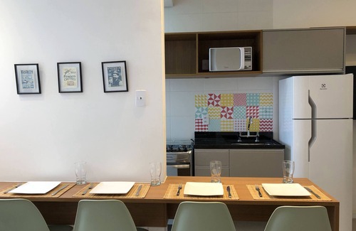 Santa Cecilia Apartment | Modern 1 bedroom apartment in Higienópolis 38 m²
