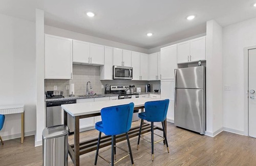 Arlington Apartment | Modern 1BR Retreat with Lake View