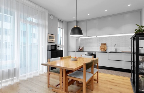 Hliðar Apartment | Modern, 2-bedroom apartment 15min walk from downtown Reykjavik. Free parking.