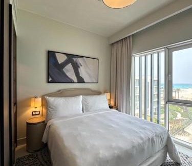 Sidi Abd El-Rahman Apartment | Modern 2 BR Apart-Hotel in Address Beach Marassi