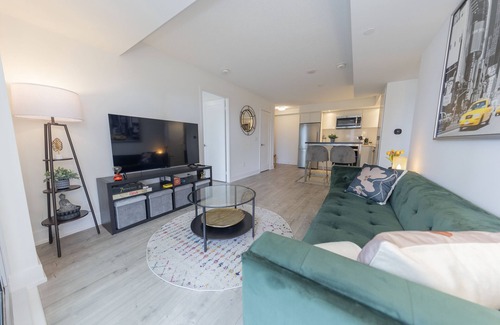 Etobicoke Condo | Modern 2BR + Parking + Gym, Etobicoke West Mall
