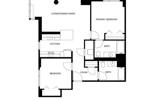 White Plains Apartment | Modern 2BR Place in White Plains