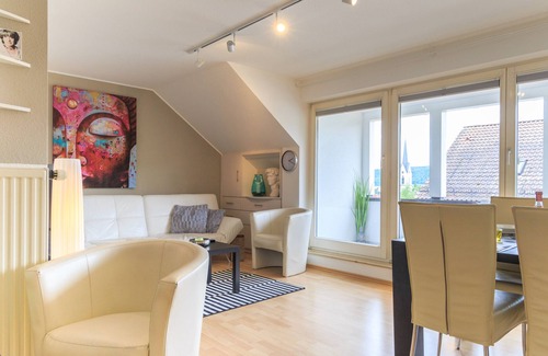 Ludwigshafen Apartment | Modern 51sqm apartment with lake view for 2 persons