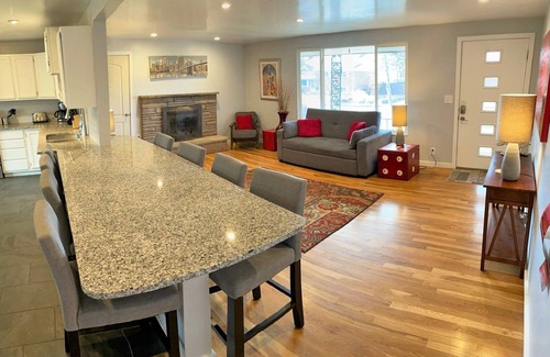 Millcreek House | Modern 7-Bedroom Home with a Game Room