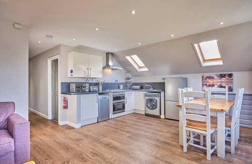 Woolacombe Ski Chalet | Modern and contemporary brick-built lodge.
