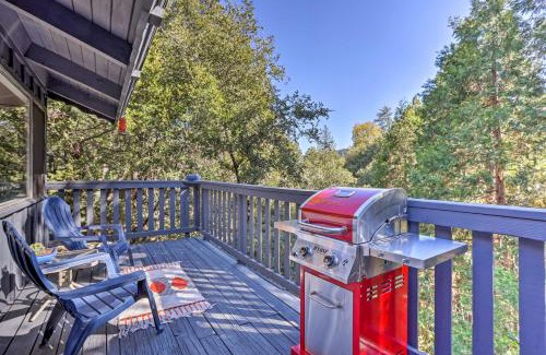 Crestline House | Modern and Unique Cabin with Deck by Lake Gregory!